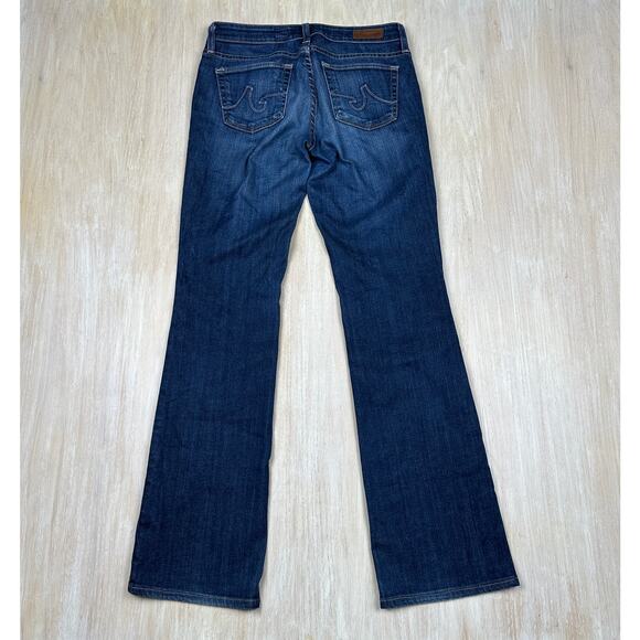 AG Adriano Goldschmied Jessie Curvy Bootcut Blue Dark Wash Casual Denim Jeans 26 - Picture 13 of 16